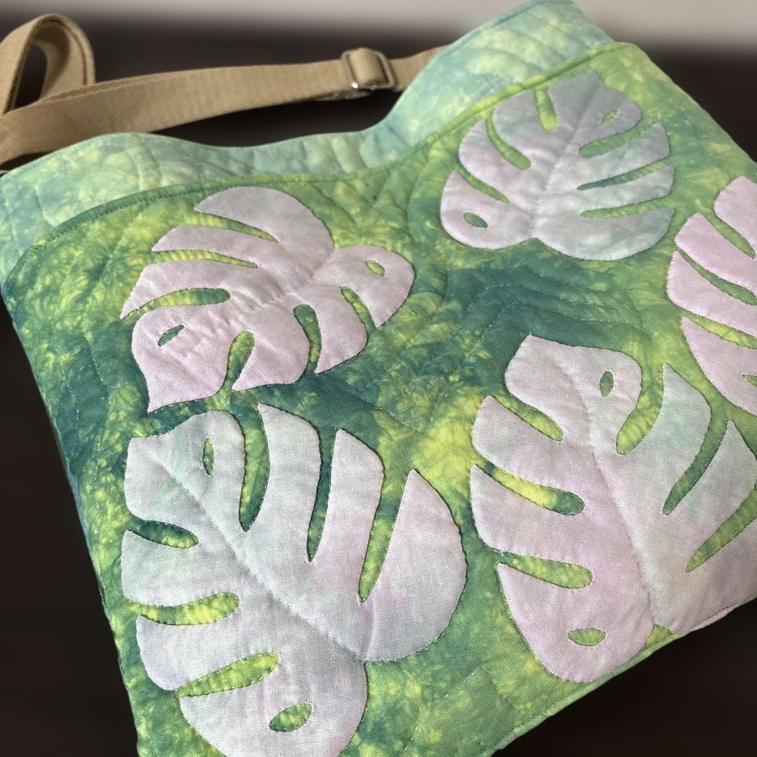ハワイアンキルト☆ショルダーバッグ☆ハンドメイド