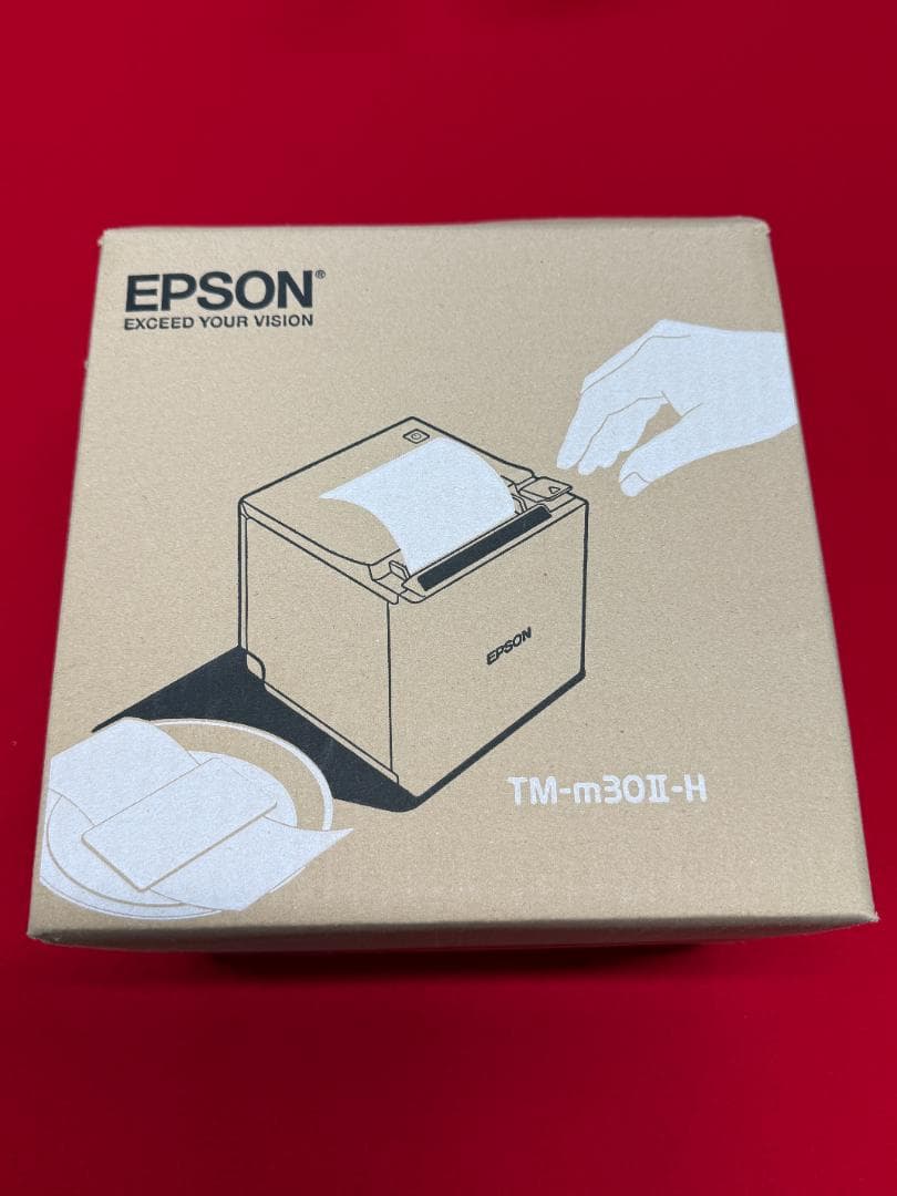 使用極少 EPSON TM-m30Ⅱ-H ブラック レシートプリンター ⑰