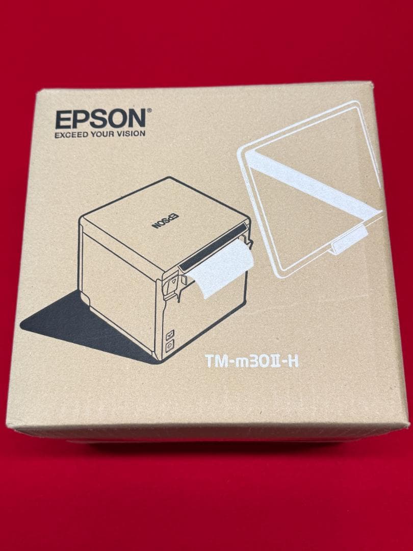 使用極少 EPSON TM-m30Ⅱ-H ブラック レシートプリンター ⑰