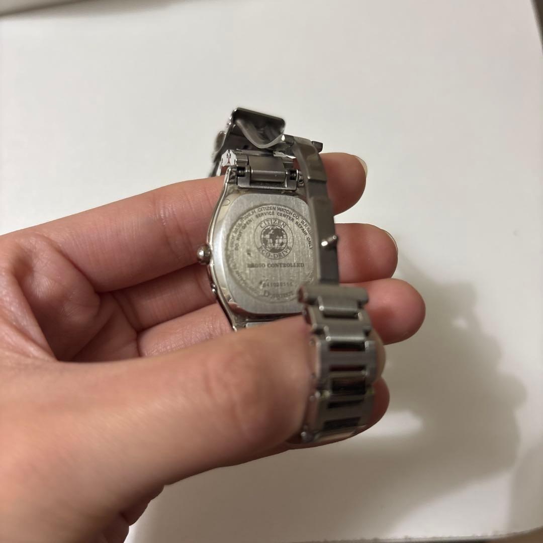 XC ティタニア ライン ミニソル エコ・ドライブ電波時計 ES8150-56A