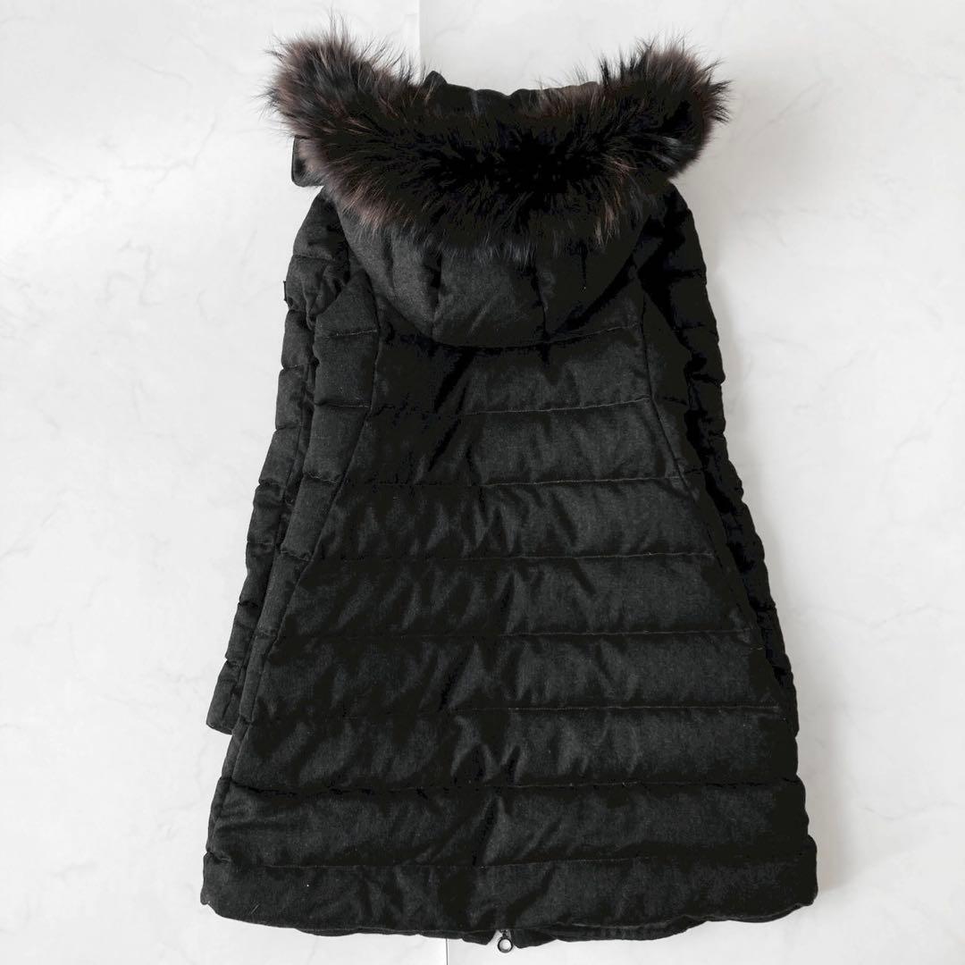 極美品✨️タトラス　ラビアナ　ダウンコート　ダークブラウン　サイズ01