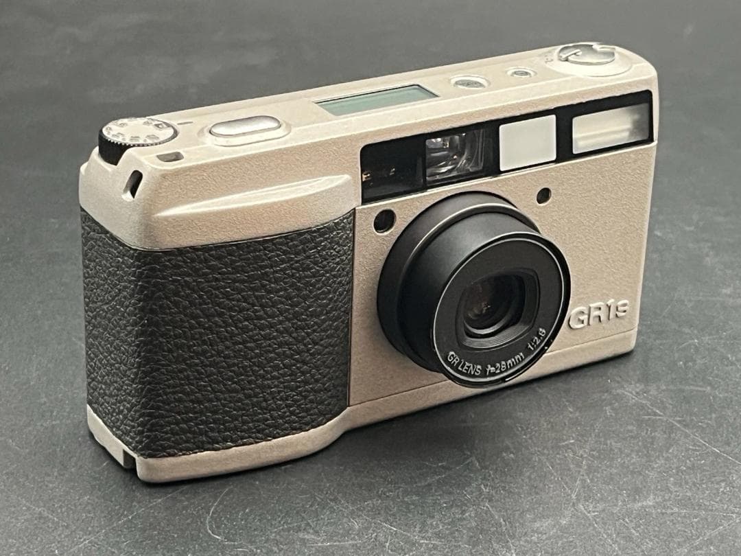 液晶OK リコー Ricoh GR1s シルバー コンパクトカメラ