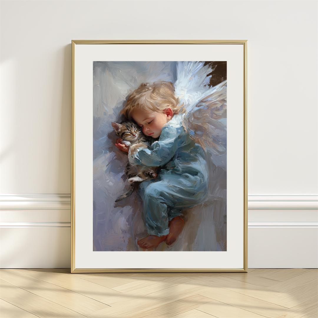 【ヒーリングアート】純白の翼 作品番号:sep264