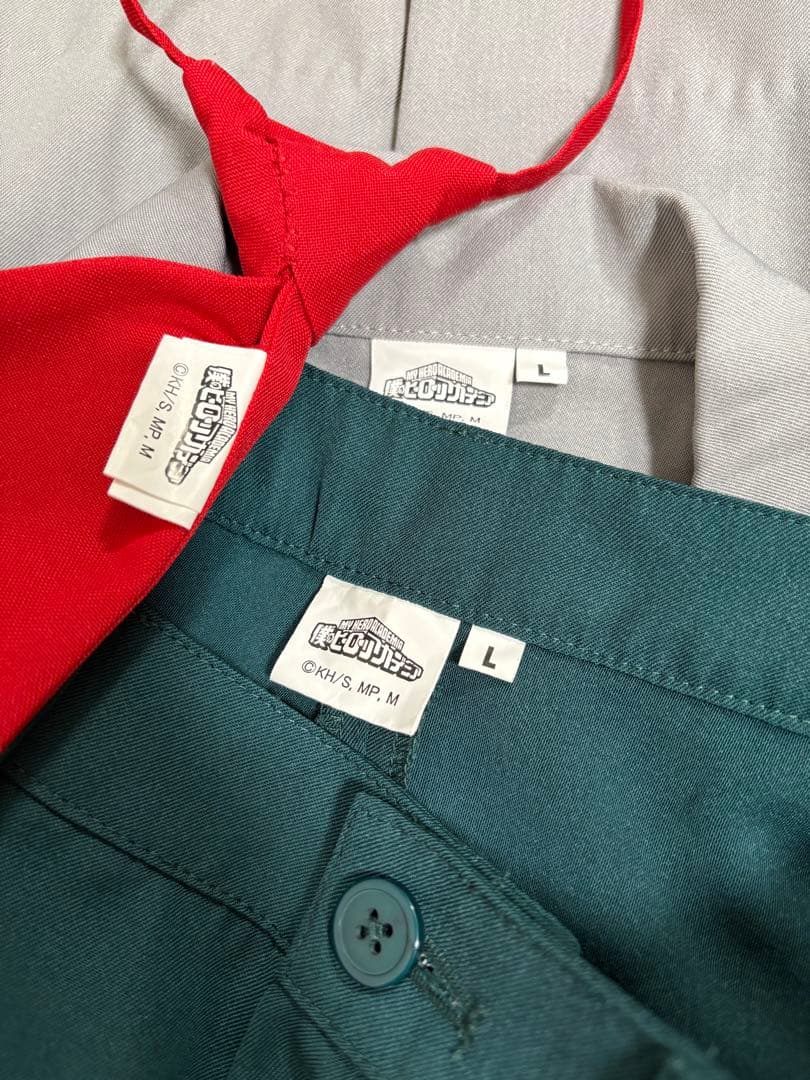 僕のヒーローアカデミア　雄英高校制服　男子制服　Lサイズ　ACOS製　コスプレ