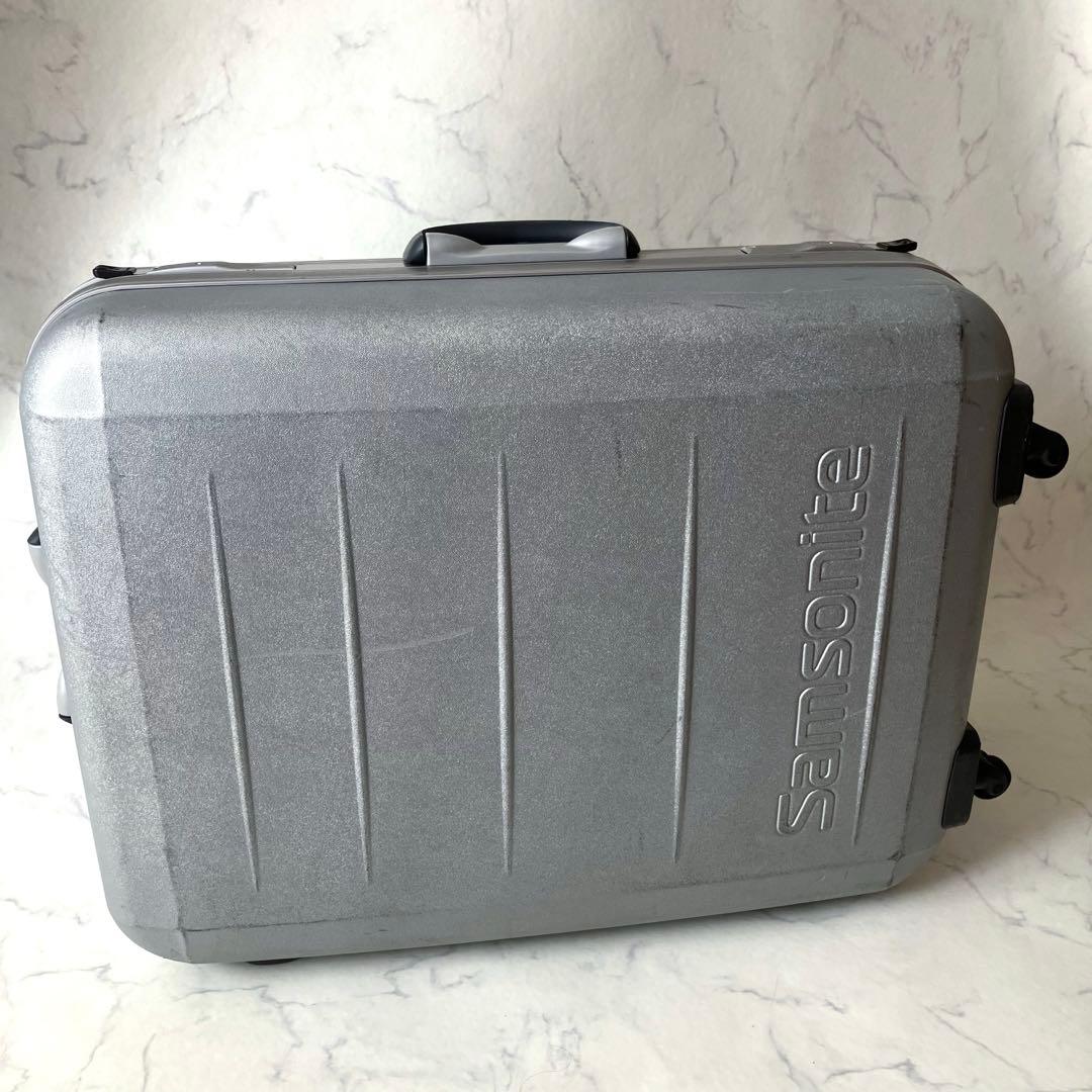 廃盤 サムソナイト シルエットMV 97ℓ スーツケース シルバー　大容量