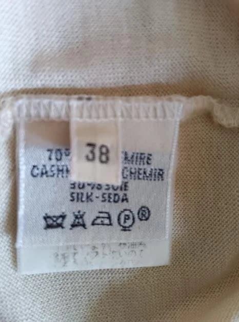 エルメス HERMESマルジェラ期 タートルカットソー カシミヤシルク サイズM