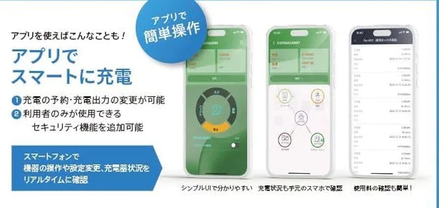 新品 スマートEV充電器 電気自動車用充電器 Q-tecno QEC-F-01