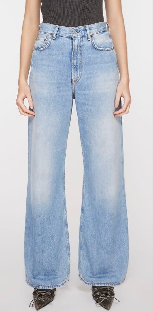 Acne Studios ライトブルー ワイドデニム