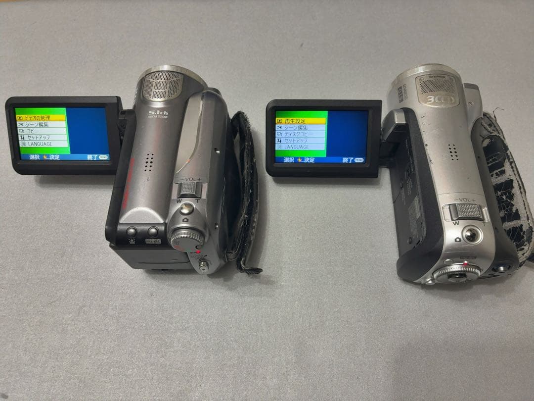 【2台セット】Panasonic ビデオカメラ HDC-HS9/HDC-SD5