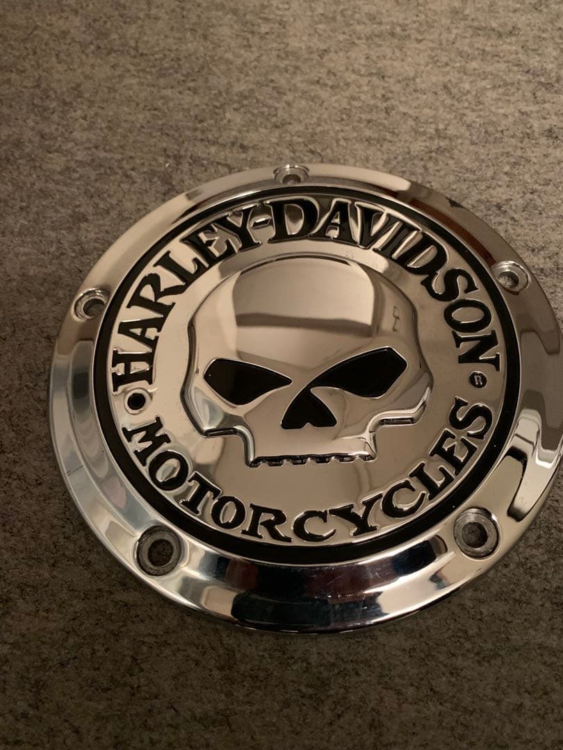 Harley-Davidson純正 ハーレーダビッドソンダービーカバーSkull