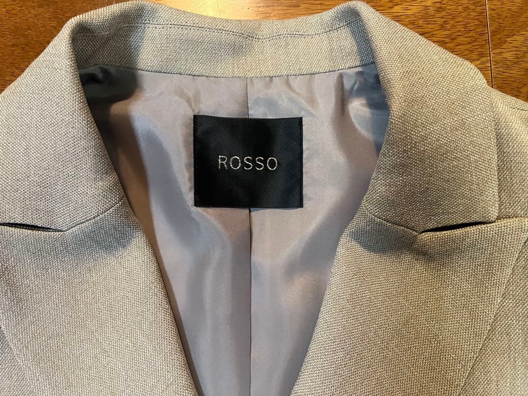 ROSSO 防シワライクツイード　ジャケット＆パンツ