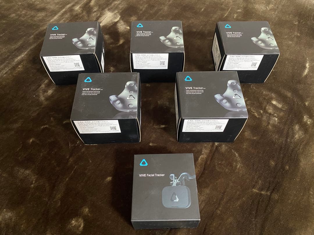 新品 vive tracker 3.0 5個 facial tracker 1個