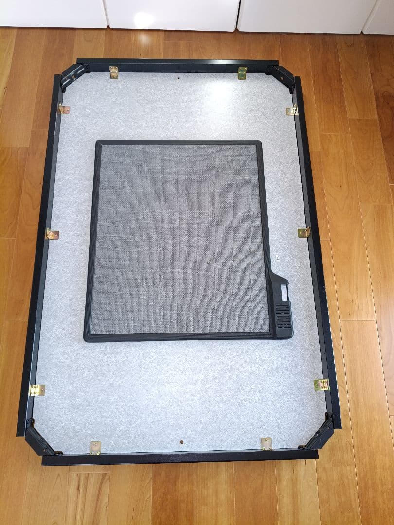 8600円の送料込 美品 家具調こたつ 120cm 長方形 フラットヒーター