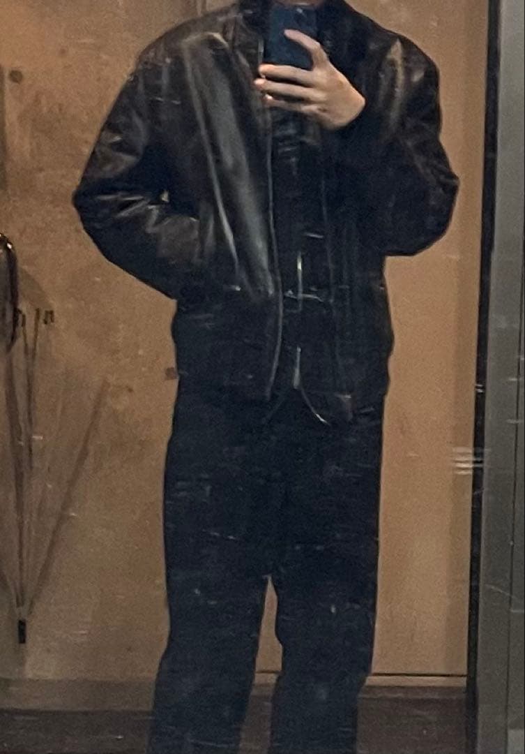 alexander wang レザージャケット　ボンバー