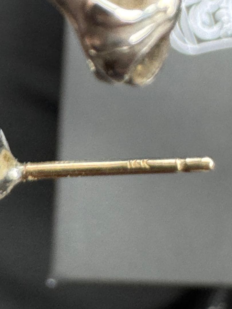 クロムハーツCHクロスフープイヤリング（ピアス）