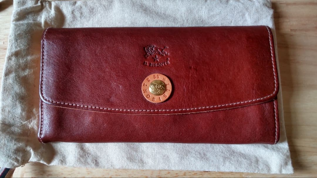 51,ILBISONTE☆イルビゾンテ☆55周年☆日本限定☆ロングウォレット