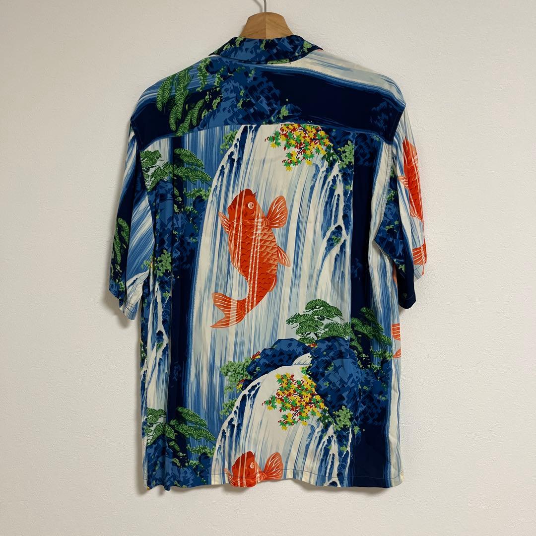 ラ*ン様 sunsurf サンサーフ アロハシャツ 鯉