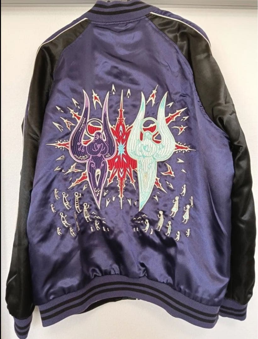 ファイナルファンタジー14 FF14 リバーシブルスカジャン 刺繍