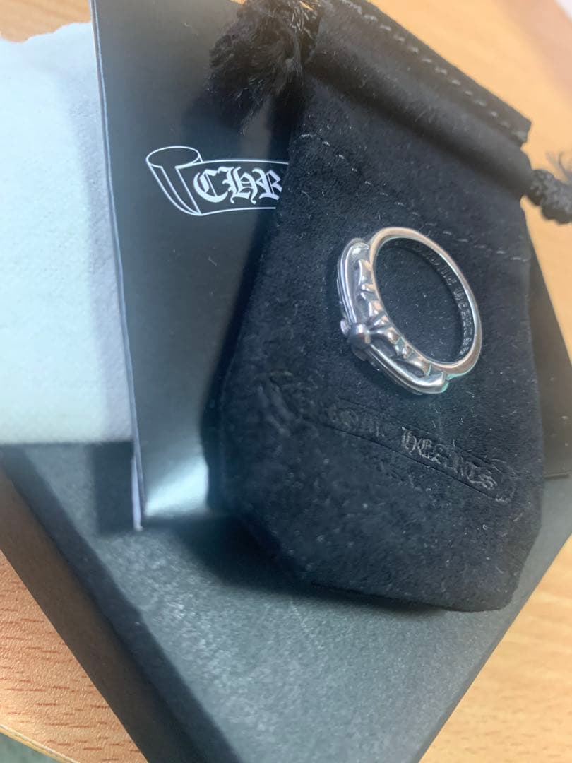 CHROME HEARTS クロムハーツ フローラルクロス リング