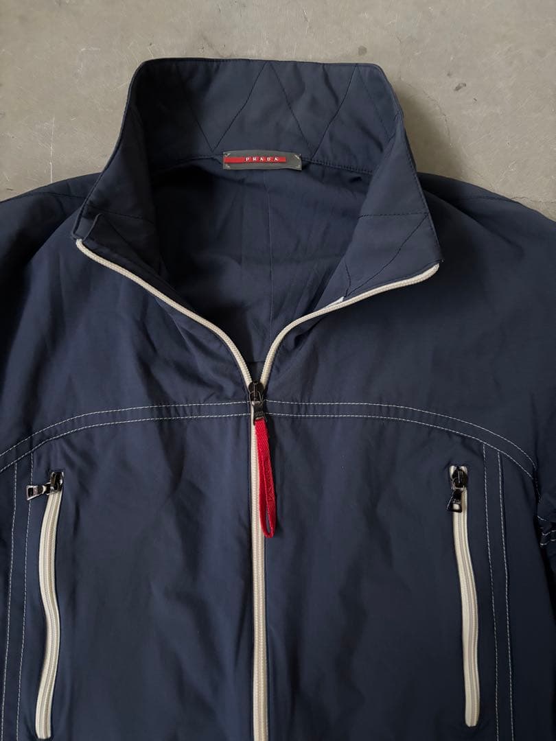ジャケット・アウター PRADA SPORT stitch nylon jacket