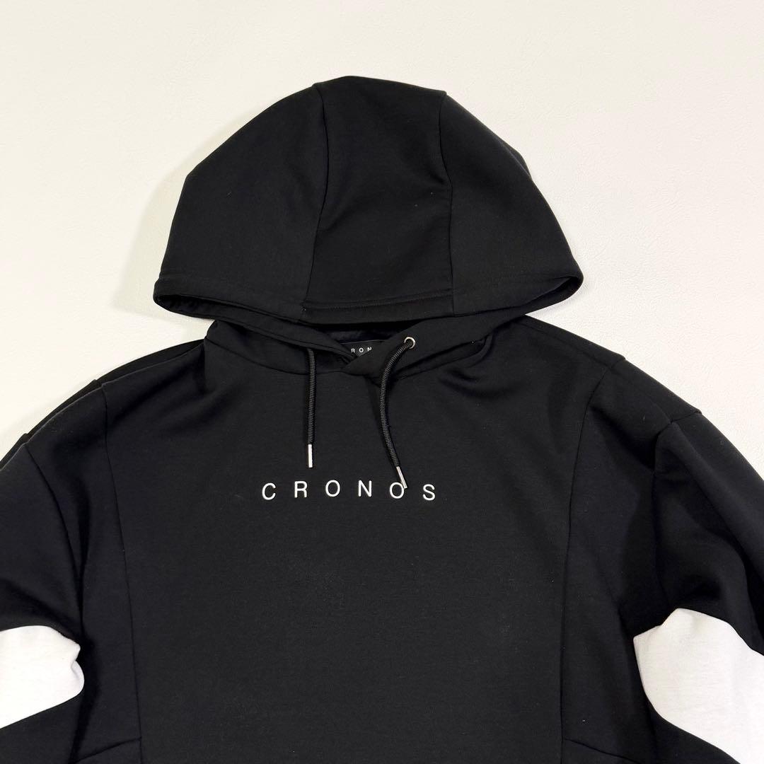 CRONOS クロノス パーカー スウェット トレーニング ブラック M