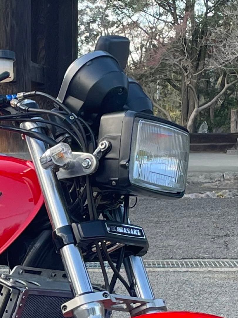 gpz400f z400gp 純正ヘッドライト