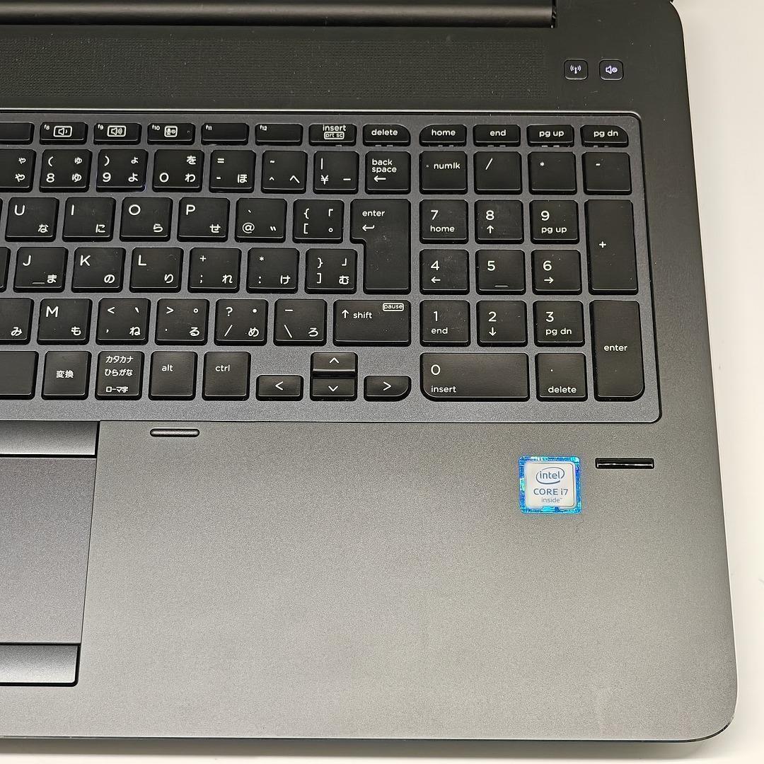 【HP】ZBook 爆速i7 SSD512GB+HDD1TB 大型ノートPC