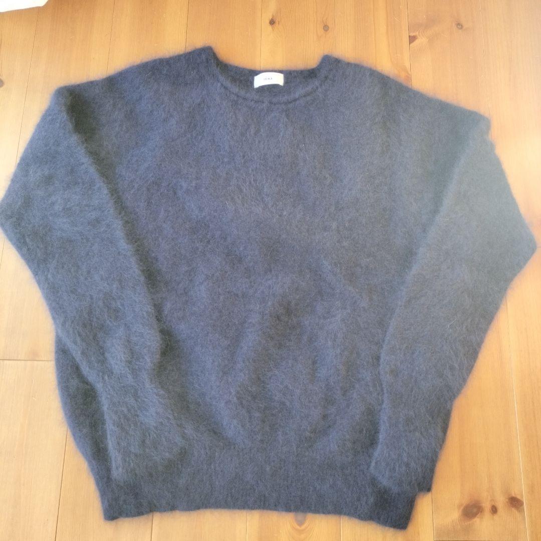 hidegen　IENA fluffyファー プルオーバー　ネイビー