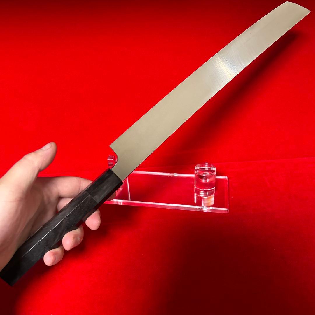 包丁　先丸型　尺　鏡面仕上げ　切味抜群　箱付未使用品