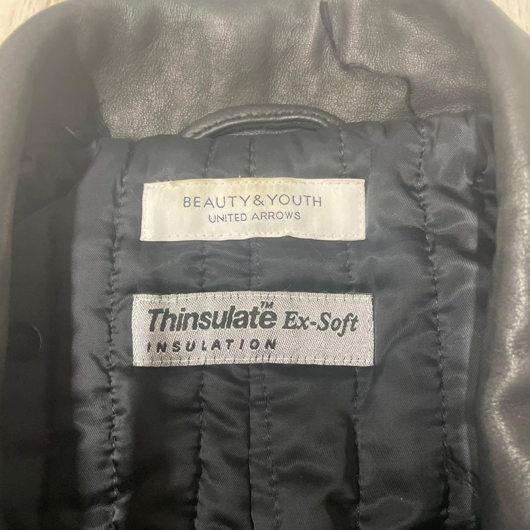 BEAUTY&YOUTH UNITED ARROWS レザージャケット　Lサイズ
