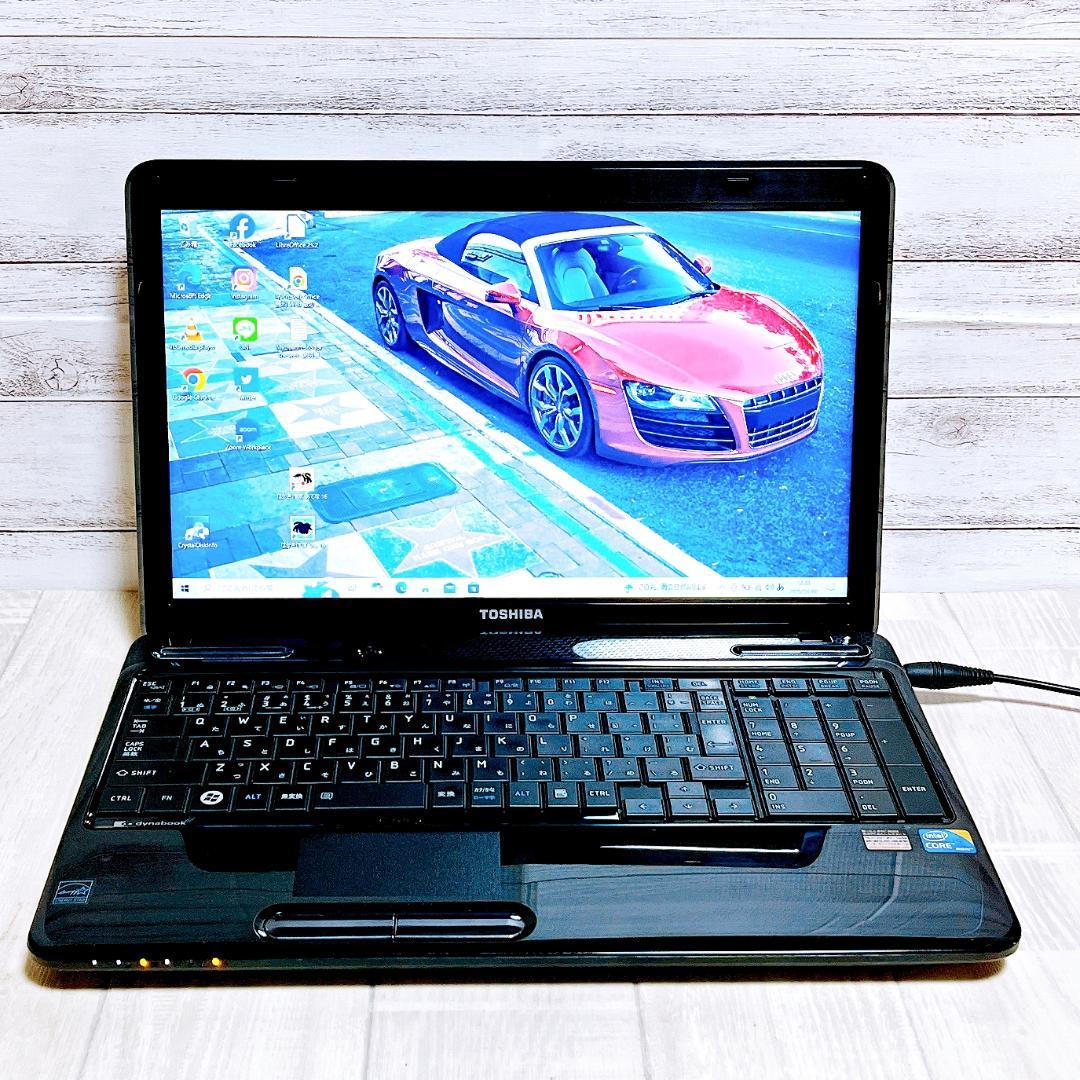 大特価セール❗️大容量500GB❗️東芝ノートパソコン❗初期設定済み✨初心者