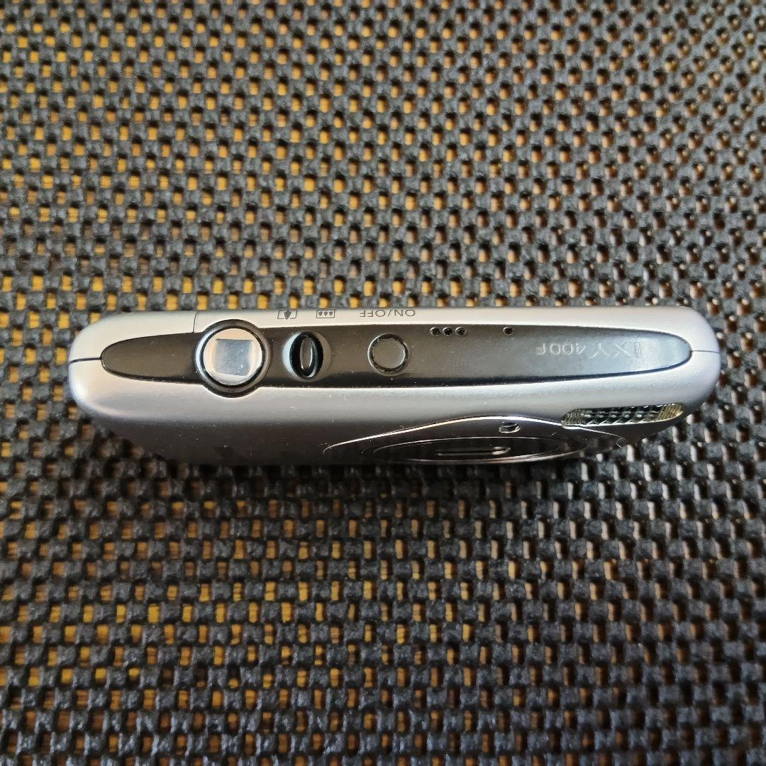 Canon IXY 400F コンパクトデジタルカメラ シルバー　中古品