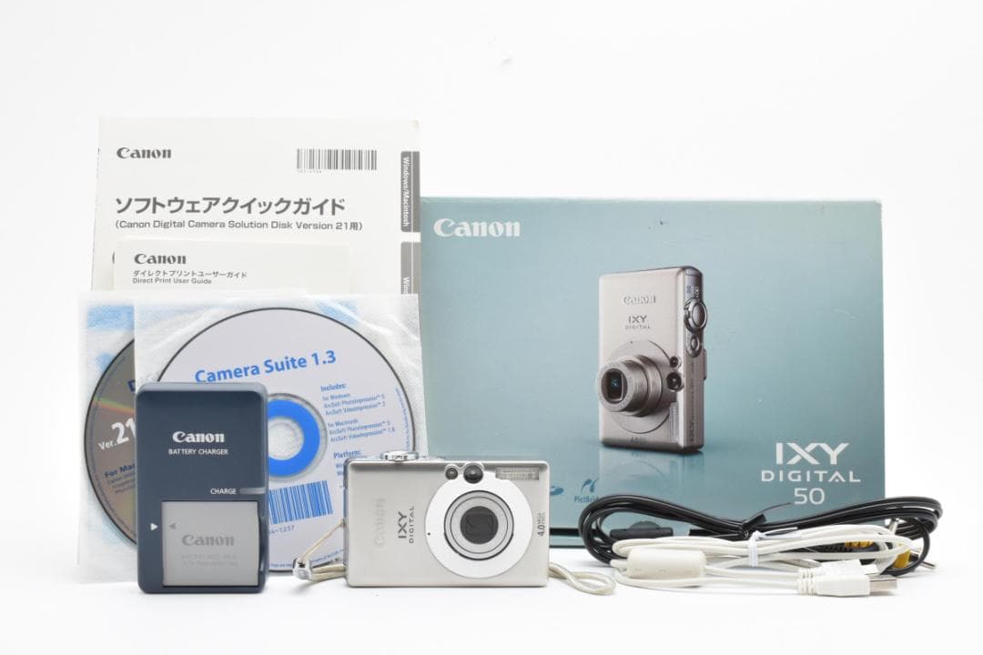 【極美品】Canon IXY DIGITAL 50　動作確認済　新品級！