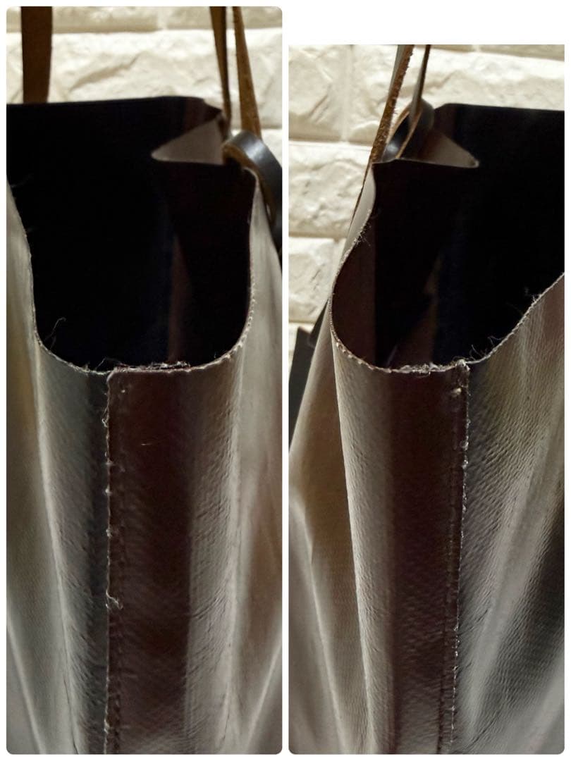 MARNI TRIBECA マルニ トライベッカ PVCトートバッグ