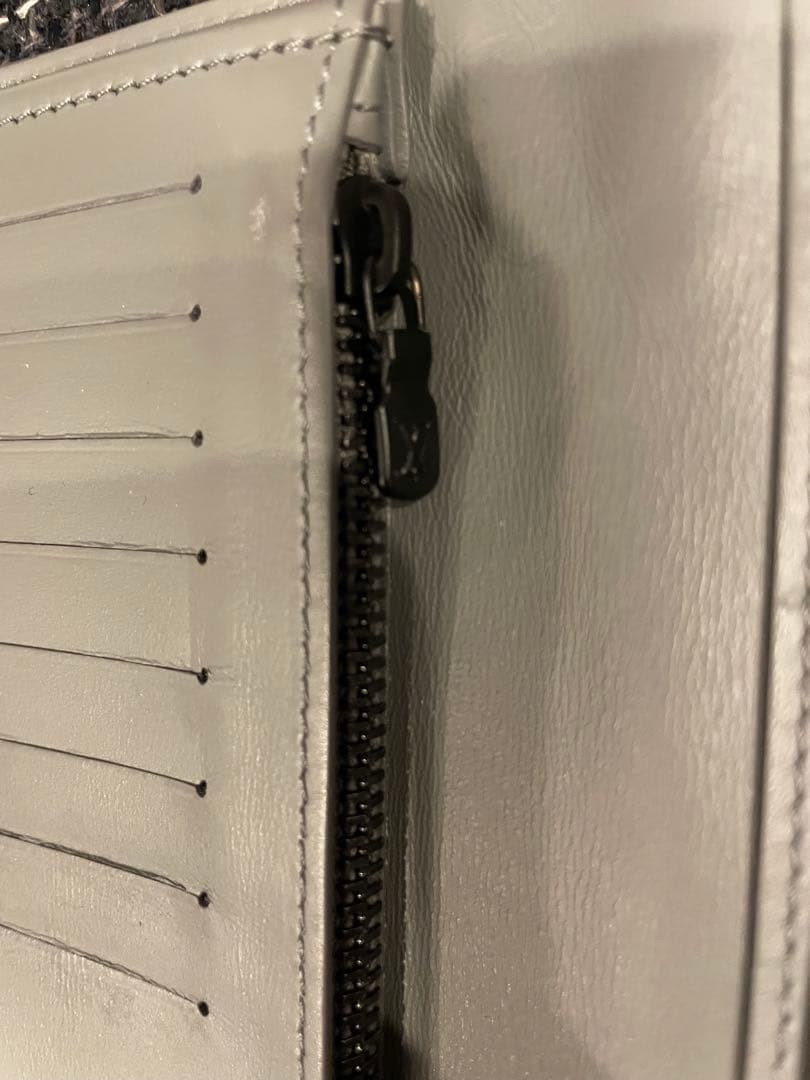 美品　ルイヴィトン 長財布 モノグラムシャドウ ポルトフォイユブラザ