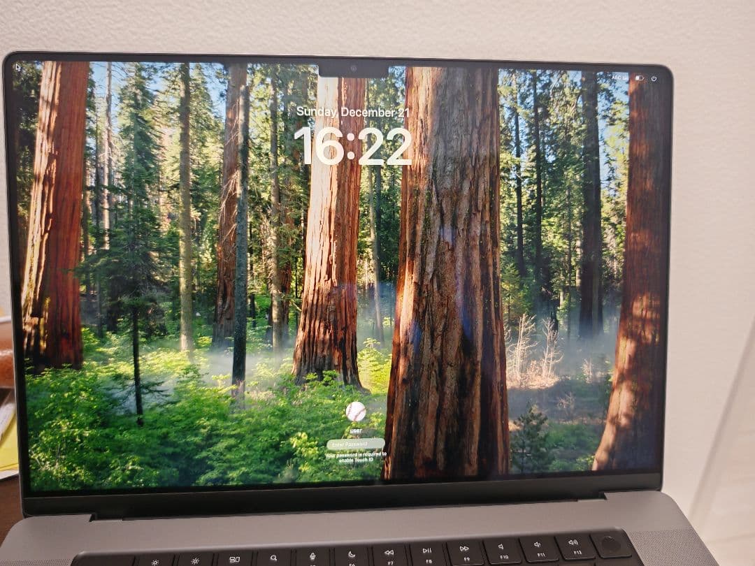 MACBOOK PRO M1 16インチ　32GB 512GB 充電回数:２回