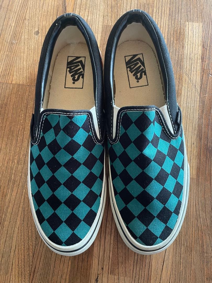 u*様 Vans Classic Slip-On チェック柄スニーカー