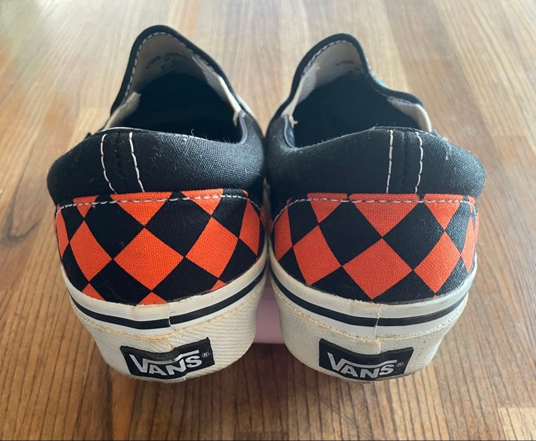 u*様 Vans Classic Slip-On チェック柄スニーカー