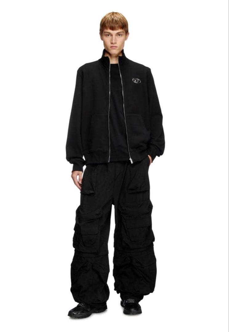 diesel オーバルd トラックジャケット　ジップアップ