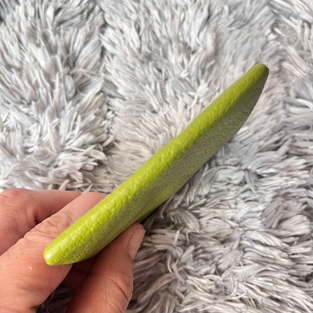 美品✨エルメス　バスティア　ケース　レアカラー　グリーン