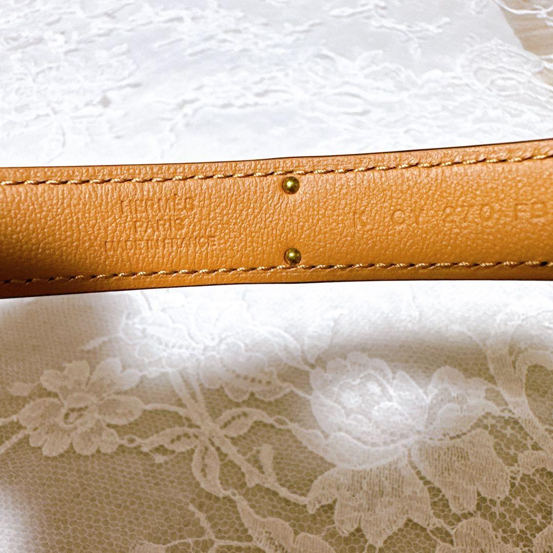 ❣️新品未使用❣️エルメスケリーベルト　ノワール　G金具　K刻印
