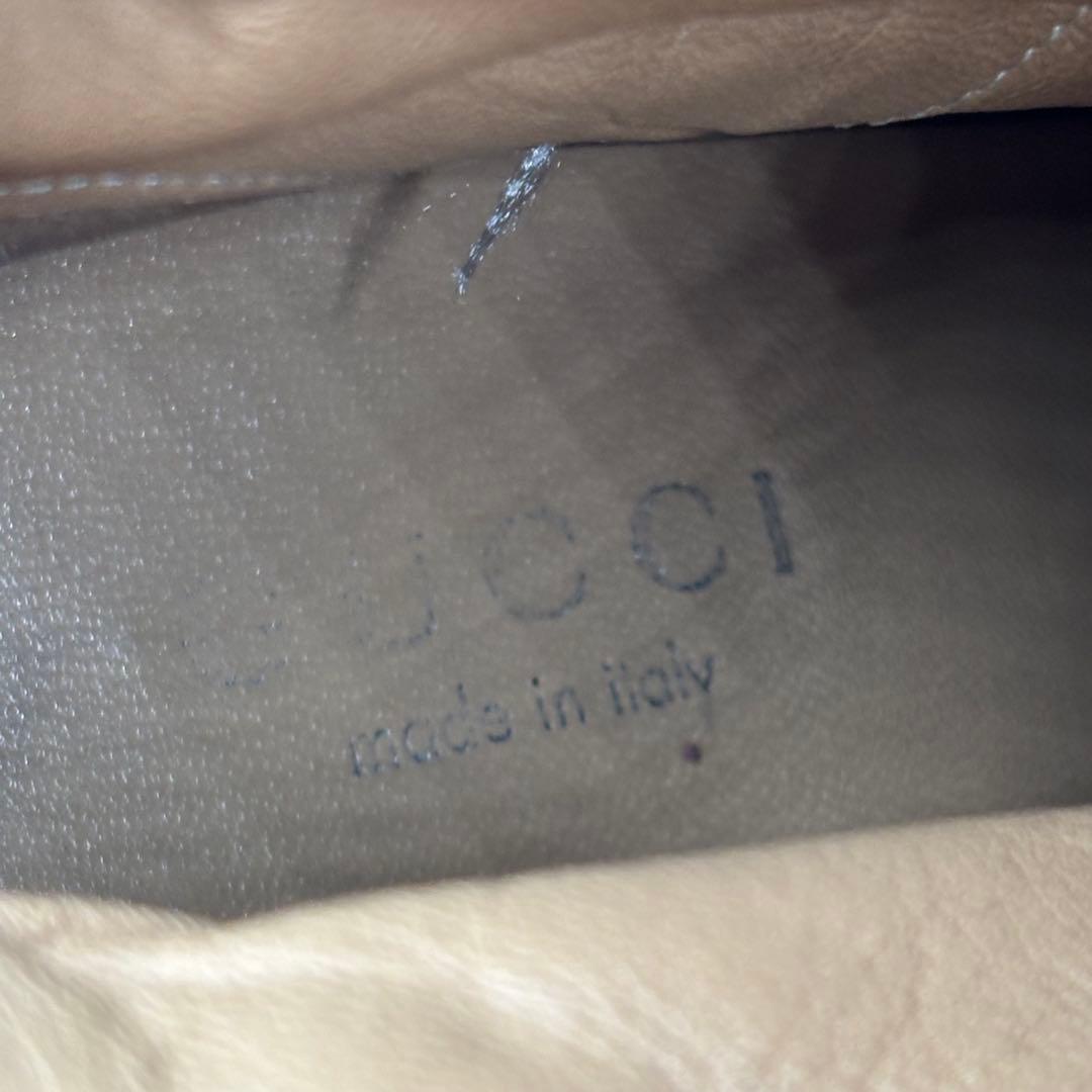 GUCCI グッチ GGキャンバス ロングブーツ サイズ37 約24㎝ ブラック