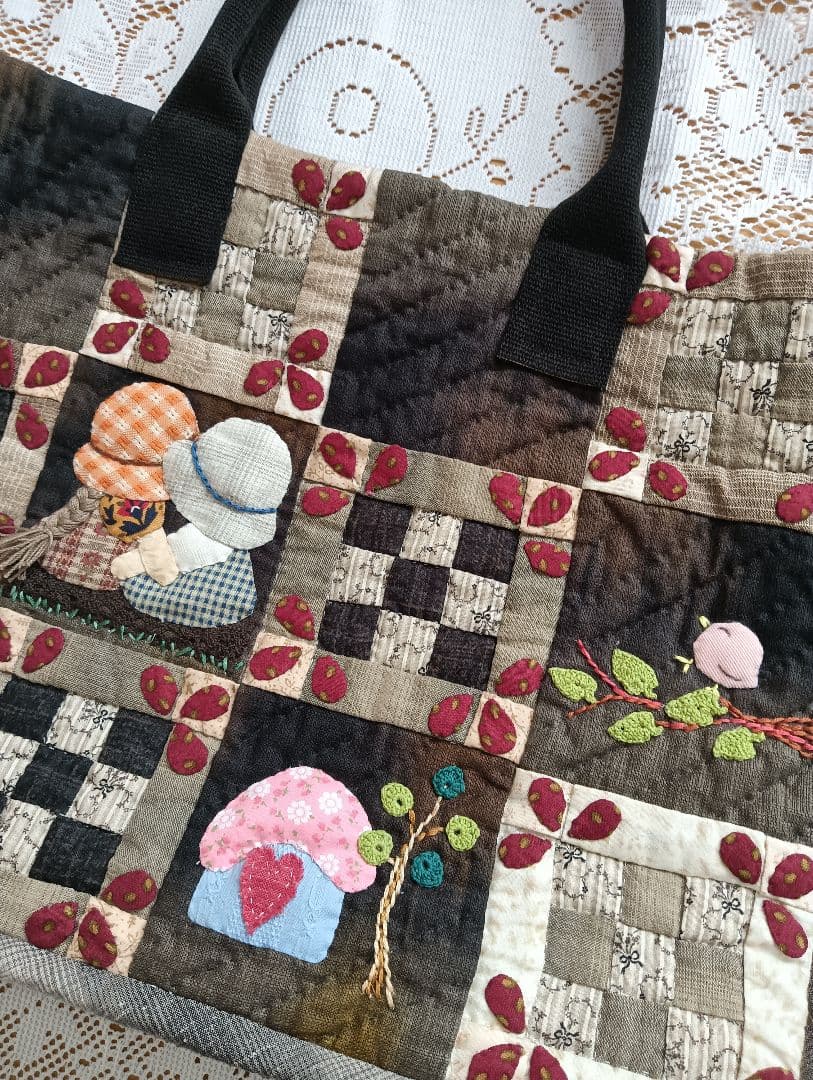 スーちゃん ぐるりとマチの大きなバッグ