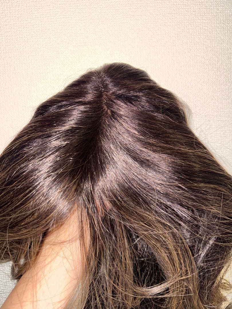 PINKAGE ピンクエイジ　オンブレグレース ロングウェーブ（モースト原糸）