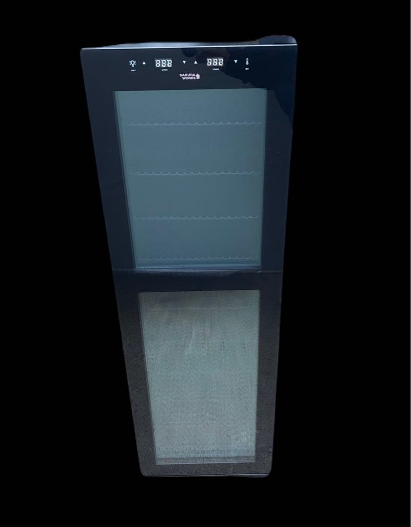 さくら製作所 SB38 低温冷蔵機能付ワインセラー 38本収容タイプ　-366-