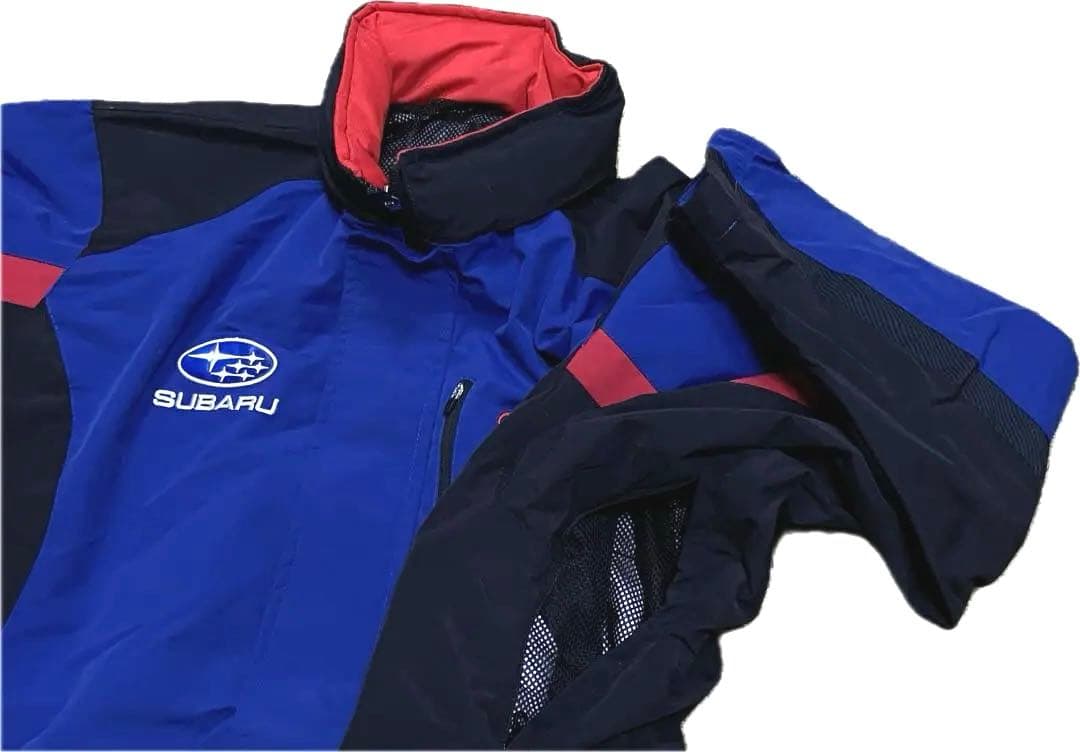 美品 SUBARU STI スバル ソフトシェル チームジャケット3L 心 刺繍