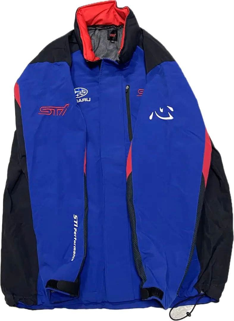 美品 SUBARU STI スバル ソフトシェル チームジャケット3L 心 刺繍