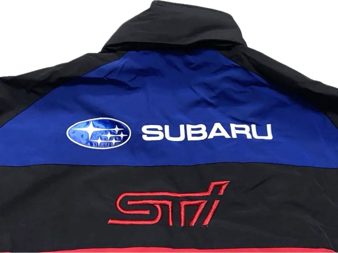 美品 SUBARU STI スバル ソフトシェル チームジャケット3L 心 刺繍