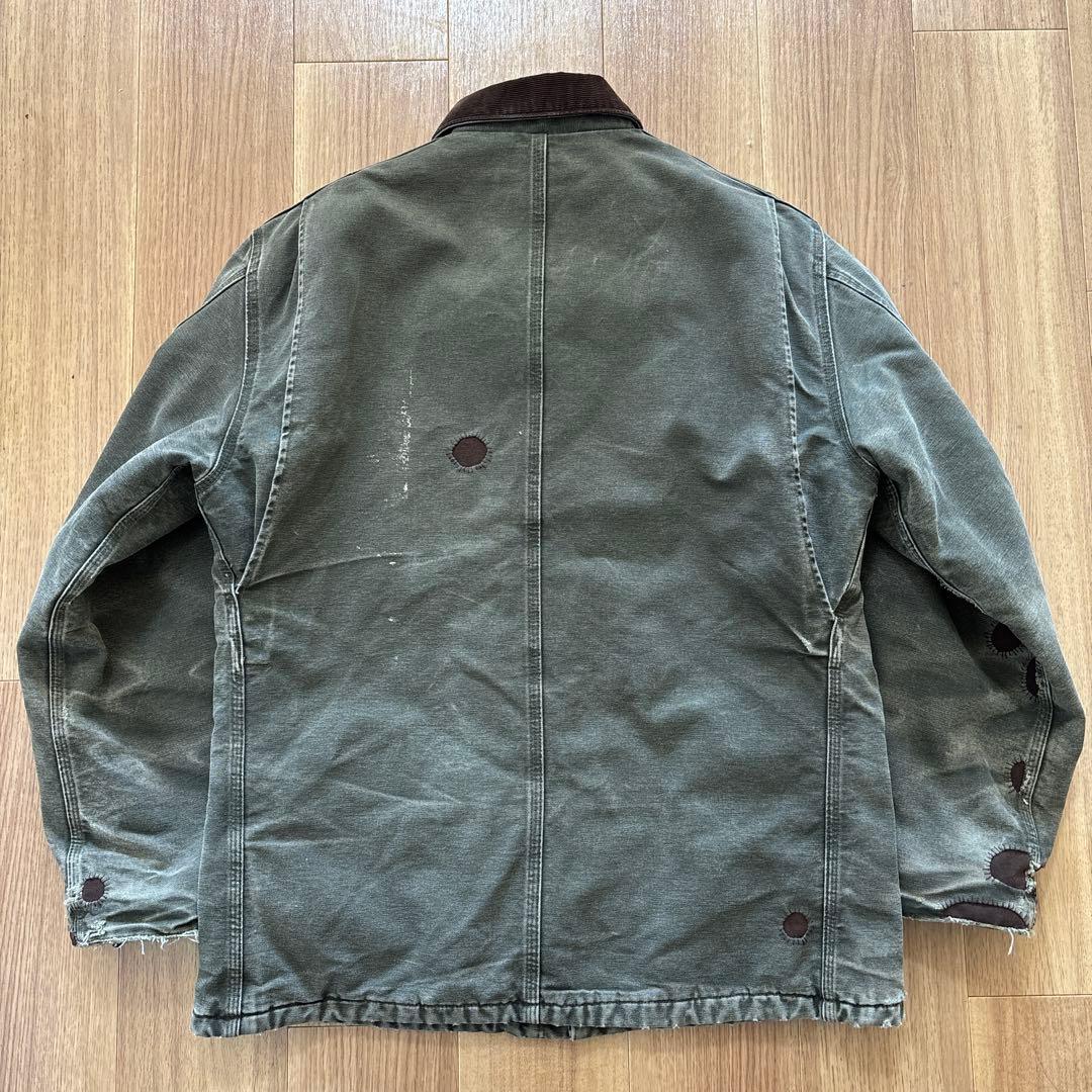 極上 Carhartt カーハート トラディショナルコート MOS モス USA