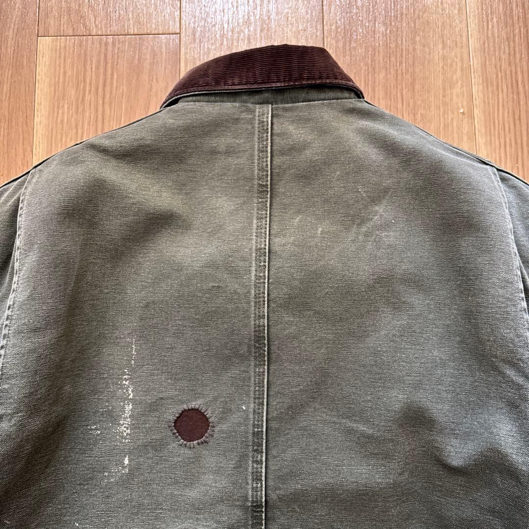 極上 Carhartt カーハート トラディショナルコート MOS モス USA